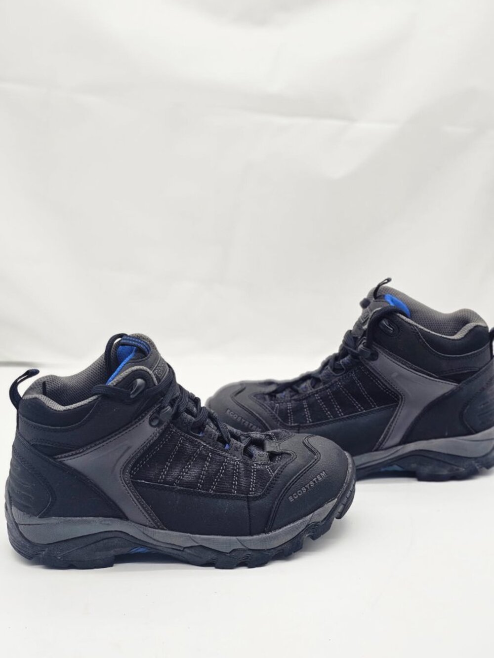 Coleman Hiking Boots Men's 8 Black  Ecosystem Rugged Outdoor Mid Top